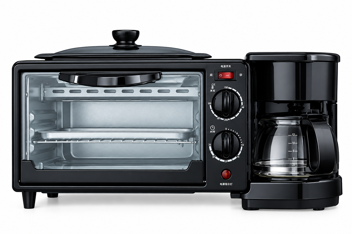 Horno eléctrico 3 en 1